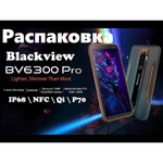 Смартфон Blackview BV6300 Pro, черный/зеленый