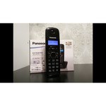 Радиотелефон Dect Panasonic KX-TG1612RU1, темно-серый/белый, АОН