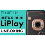 Фотоаппарат моментальной печати Fujifilm Instax MINI LiPlay, бежевый с золотом