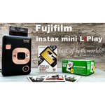 Фотоаппарат моментальной печати Fujifilm Instax MINI LiPlay, бежевый с золотом