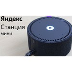 Умная колонка Wi-Fi/Bluetooth Yandex Яндекс.Станция Мини YNDX-00021G Silver