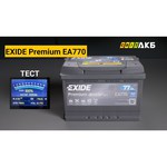 Автомобильный аккумулятор Exide Premium EА1000