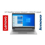 14" Ноутбук Lenovo IdeaPad 114IGL05 (1920x1080, Intel Celeron 1.1 ГГц, RAM 4 ГБ, SSD 128 ГБ, Win10 Home) обзоры