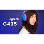 Компьютерная гарнитура Logitech G435 Blue