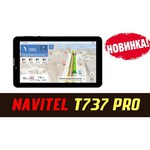 NAVITEL Навигатор Автомобильный GPS Navitel T737 PRO 7" 1024x600 16384 microSD Bluetooth черный Navitel