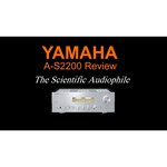 Интегральный усилитель YAMAHA A-S2200, серебристый