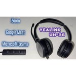 Гарнитура Yealink UH36 Dual UC с микрофоном, USB, чёрный