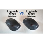 Беспроводная компьютерная мышь Logitech M720 Triathlon, черный