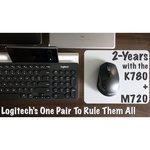 Беспроводная компьютерная мышь Logitech M720 Triathlon, черный