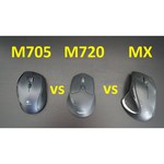 Беспроводная компьютерная мышь Logitech M720 Triathlon, черный