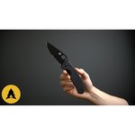 Нож складной Spyderco C122PBBK Tenacious Black FRN Plain