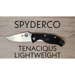 Нож складной Spyderco C122GP Tenacious