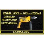 DeWALT Ударная дрель 750 Вт DEWALT DWD024K