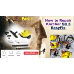 Пароочиститель KARCHER SC 3 EasyFix version + комплект одноразовых салфеток