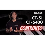CASIO Синтезатор Casio CT-S400 (61 клавиша) чёрный