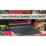 15.6" Ноутбук Lenovo Legion 5 15ACH6 (1920x1080, AMD Ryzen 7 3.2 ГГц, RAM 16 ГБ, SSD 512 ГБ, GeForce RTX 3050 Ti, Win10 Home)
