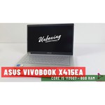 14" Ноутбук ASUS X415EA-EB519T (1920x1080, Intel Core i3 3 ГГц, RAM 8 ГБ, SSD 256 ГБ, Win10 Home) обзоры