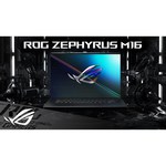 16" Ноутбук ASUS ROG Zephyrus M16 GU603HE-K8019 (2560x1600, Intel Core i7 2.3 ГГц, RAM 16 ГБ, SSD 512 ГБ, GeForce RTX 3050 Ti, без ОС)