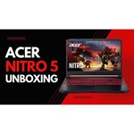 Ноутбук Acer Nitro 5 AN515-57-54AZ 15.6" FHD IPS/Core i5-11400H/8GB/256GB SSD/GeForce RTX 3070 8Gb/NoOS/NoODD/черный (NH. QFGER.001)