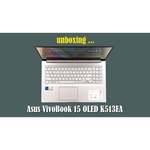 15.6" Ноутбук ASUS Vivobook 15 OLED K513EA-L11649T (1920x1080, Intel Core i3 3 ГГц, RAM 8 ГБ, SSD 256 ГБ, Win10 Home)
