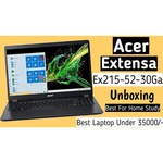 15.6" Ноутбук Acer Extensa 15 EX215-52-519Y (1920x1080, Intel Core i5 1 ГГц, RAM 8 ГБ, SSD 256 ГБ, Win10 Pro)