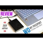 Western Digital Внешний SSD WD 2TB My Passport SSD USB 3.2 Gen 2 - Midnight Blue (WDBAGF0020BBL-WESN)