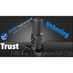 Микрофон Trust GXT 258W Fyru White 4-in-1 Streaming Microphone белый