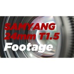 Samyang 24mm T1.5 ED AS UMC VDSLR Sony-E